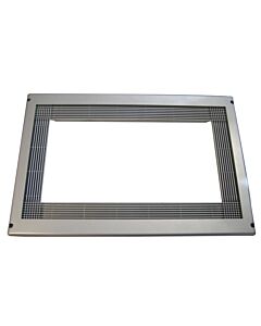 Marco microondas inoxidable