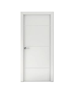 Puerta de Interior Capri blanco derecha 203x62,5 cm