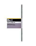 Varilla roscada de acero 1 m x ø 12 mm