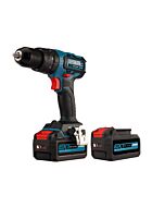 Taladro percutor 18V brushless 2 baterías 4Ah Erbauer