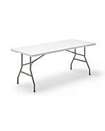 Mesa de jardín plegable blanca Every 180x74cm