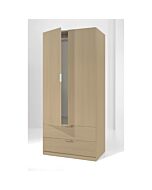 Armario 2 puertas roble 180x81 cm